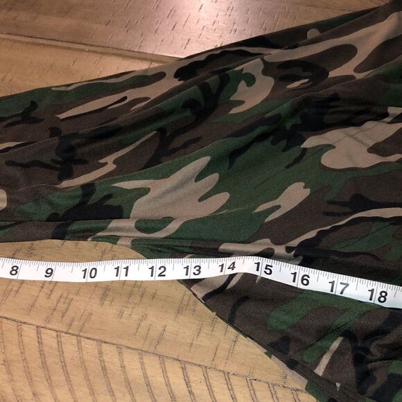 Camo Loungewear Hi Lo Poncho with Cowl Neck Comfort. Relax and disappear 🫥 - Picture 15 of 17